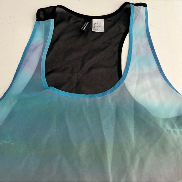 Rainbow sheer tank top by H&M - Size 2 - Picture 6 of 8